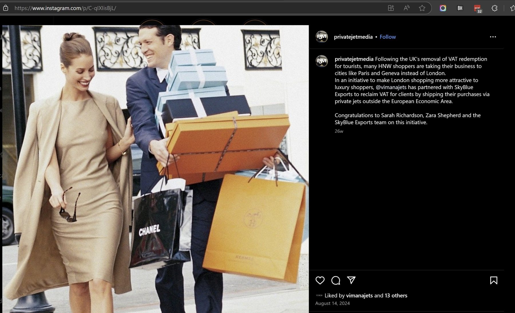 Private Jet Media Skyblue Exports Instagram