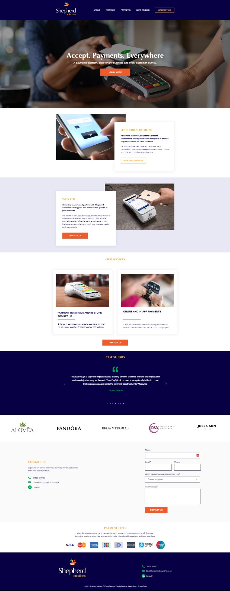 Shepherd Solutions Payments Platform